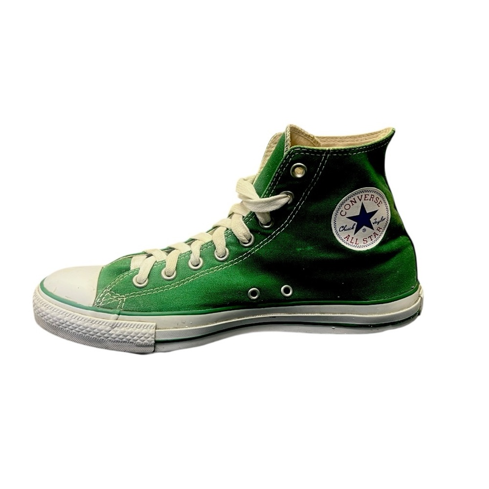 Converse Chuck Taylor All Star High Top Grn Canvas Sneaker 1J791 Mens 10 Wos 12 - Picture 6 of 10